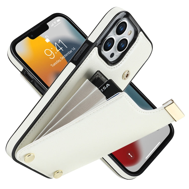 Metal Buckle Card Slots Phone Case, For iPhone 13 Pro, For iPhone 12 /...
