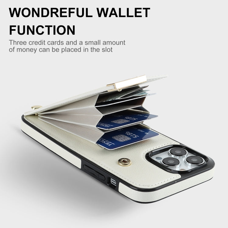Metal Buckle Card Slots Phone Case, For iPhone 13 Pro, For iPhone 12 /...