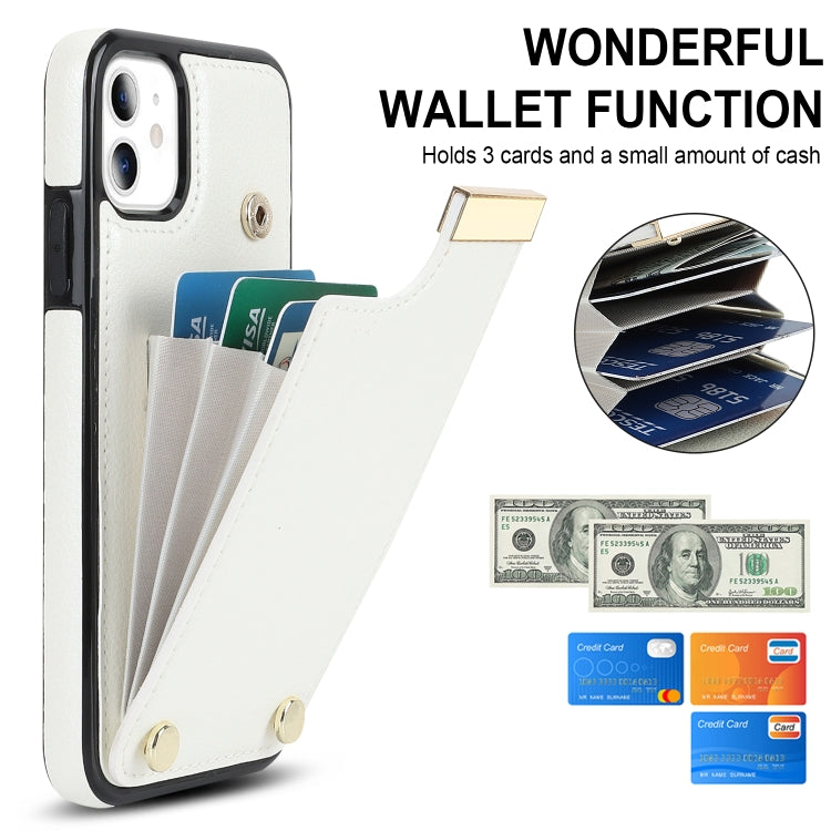 Metal Buckle Card Slots Phone Case, For iPhone 11, For iPhone 11 Pro,...