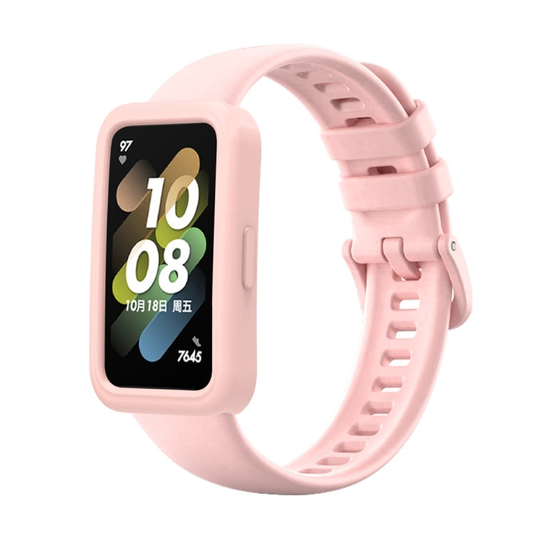 Protective Case – Silicone (Huawei Band 8) For Huawei Band 8 Pink