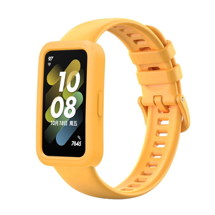 Protective Case – Silicone (Huawei Band 8) For Huawei Band 8 Yellow
