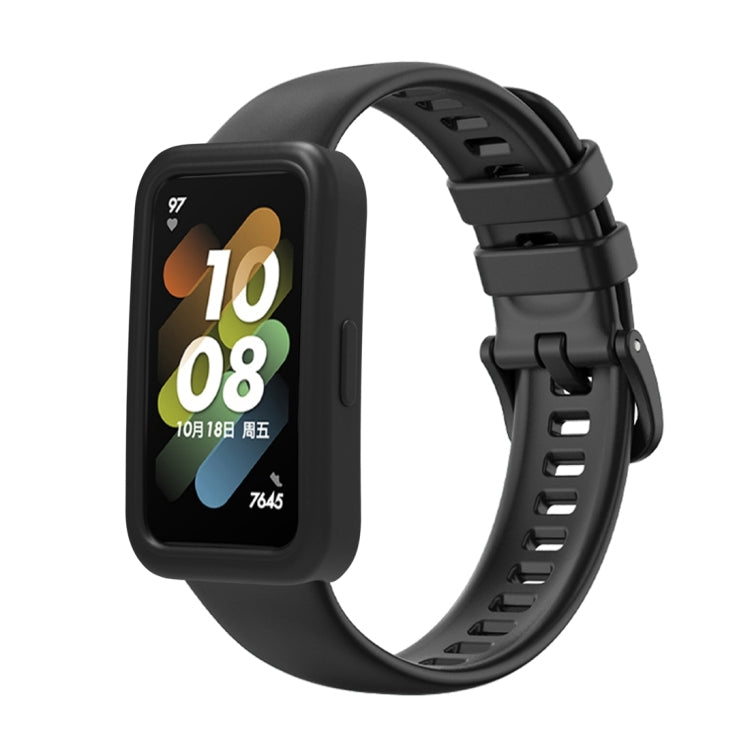 Protective Case – Silicone (Huawei Band 8) For Huawei Band 8 Black