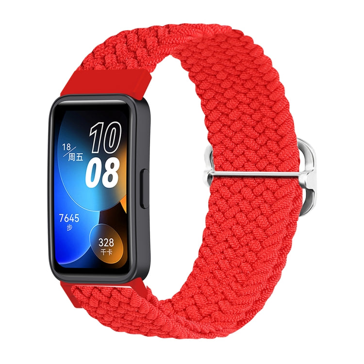 Watch Band – Braided Nylon (Huawei Band 8) For Huawei Band 8 Red