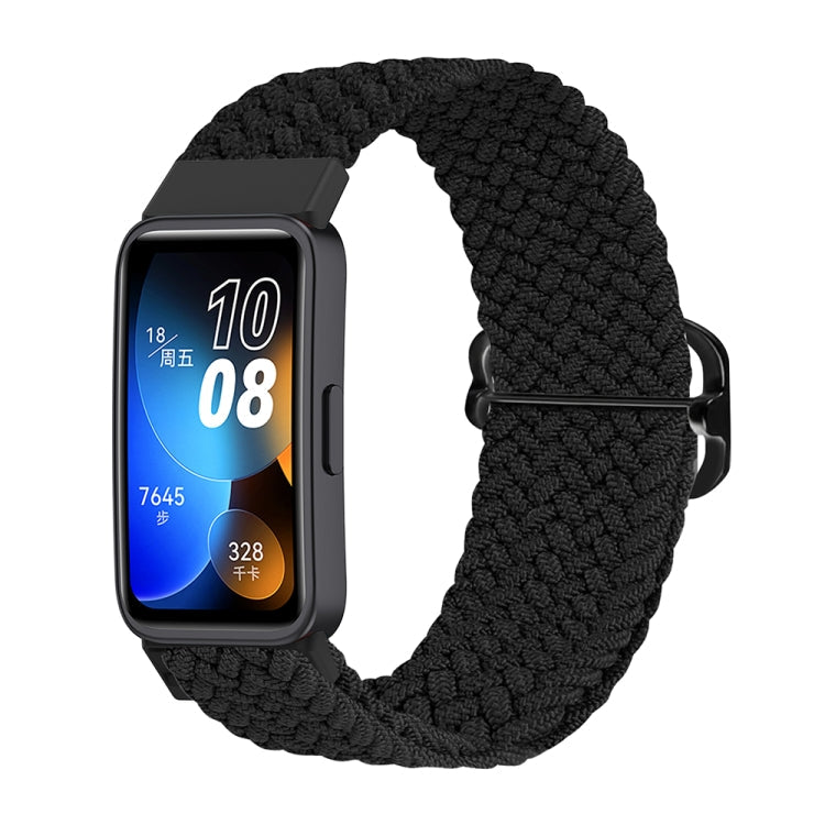 Watch Band – Braided Nylon (Huawei Band 8) For Huawei Band 8 Black