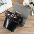 Full Body Magnetic Leather Camera Case Bag with Strap, Deluxe Edition, For Canon EOS R50, Deluxe Edition