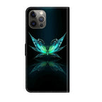 Crystal 3D Shockproof Protective Leather Phone Case, For iPhone 12 / 12 Pro