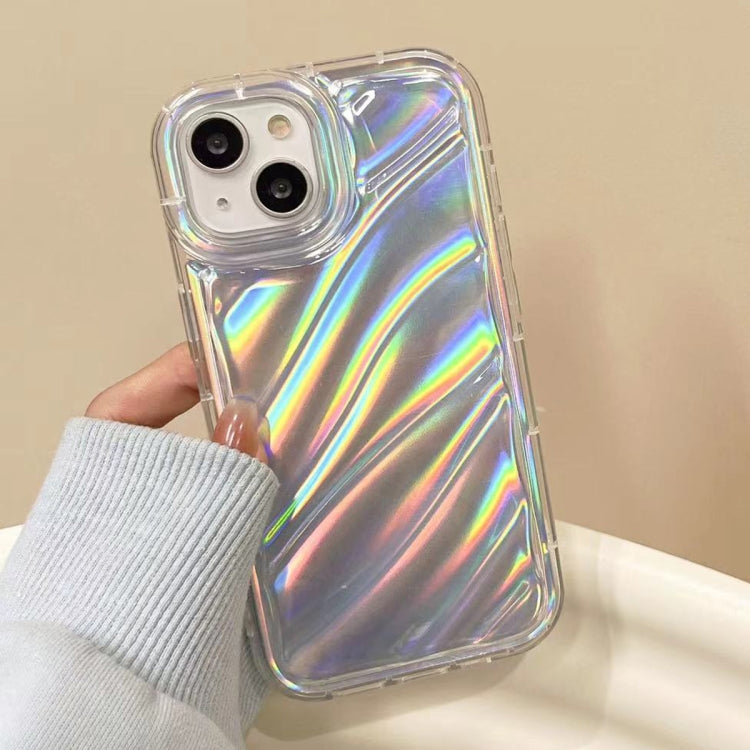 Laser Sequin Waves TPU Phone Case, For iPhone 14 Plus, For iPhone 14,...