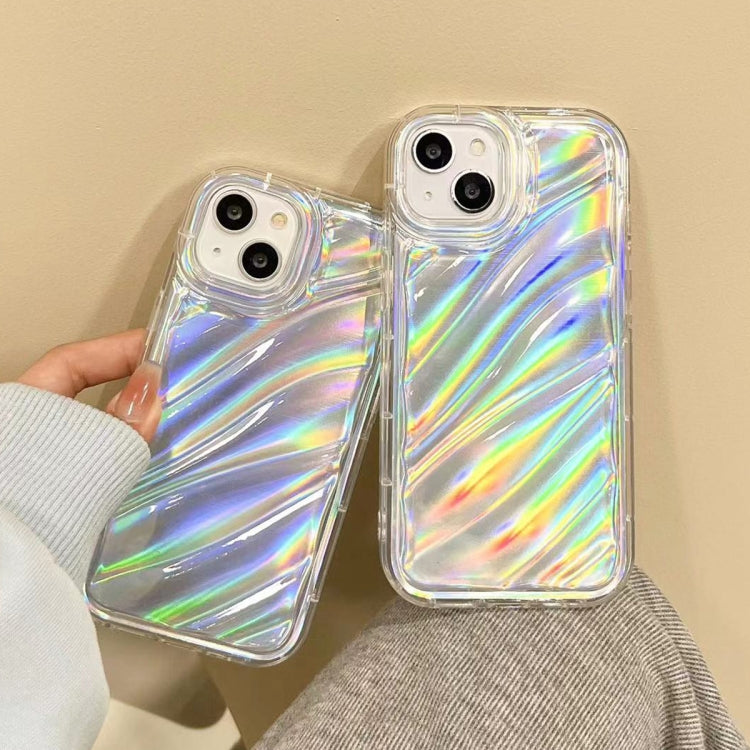 Laser Sequin Waves TPU Phone Case, For iPhone 14 Plus, For iPhone 14,...