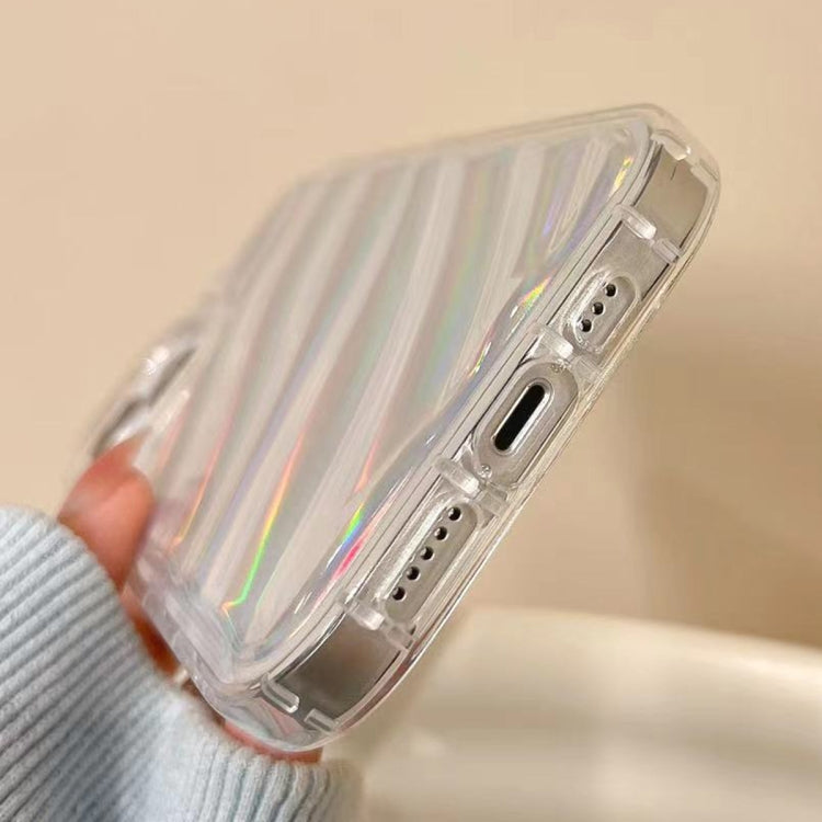 Laser Sequin Waves TPU Phone Case, For iPhone 14 Plus, For iPhone 14,...