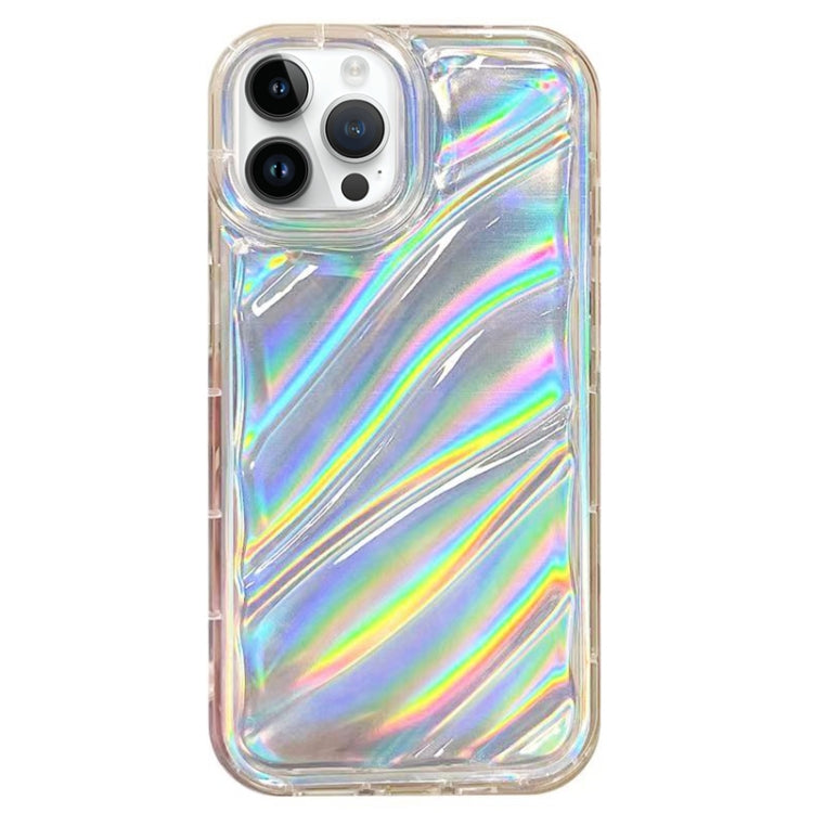 Laser Sequin Waves TPU Phone Case, For iPhone 14 Plus, For iPhone 14,...
