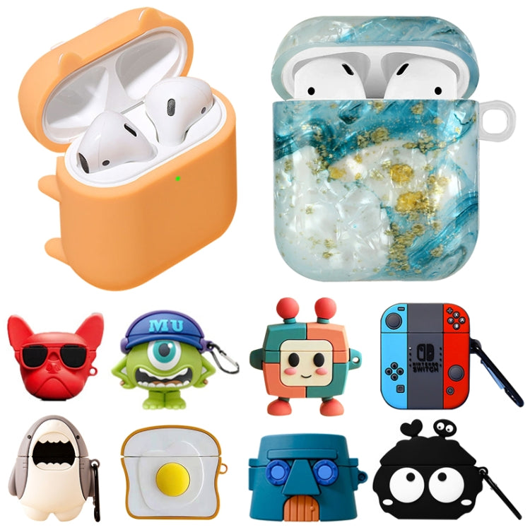 Wireless Earphones Protective Case, Random Style and Color Delivery, For AirPods Series For AirPods Series