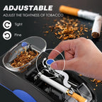 Automatic Electric Cigarette Rolling Machine Cigarette Injector Maker, Diameter: 6.5mm, EU Plug, US Plug – Durable Build, Easy to Use