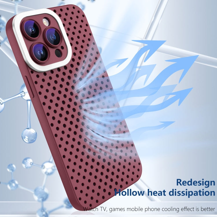 Hollow Heat Dissipation TPU Phone Case, For iPhone SE 2022 / 2020 / 8 /...