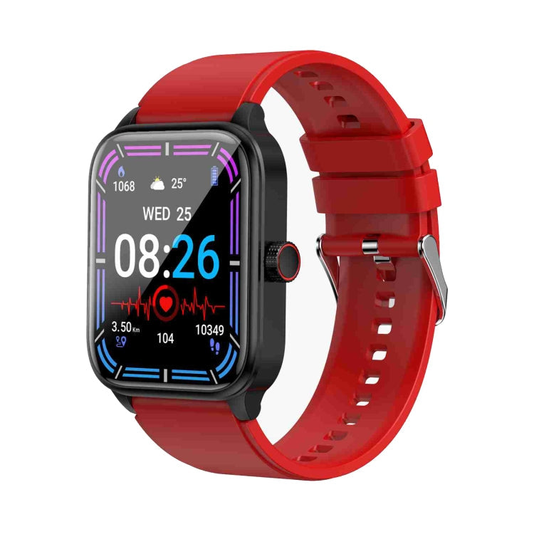 ET540 Smart Watch – 1.91" Screen, IP67 Waterproof, ECG Monitoring ET540 (Red) Red