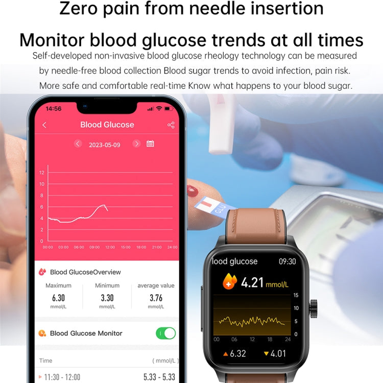 ET540 Smart Watch – 1.91" Screen, IP67 Waterproof, ECG Monitoring