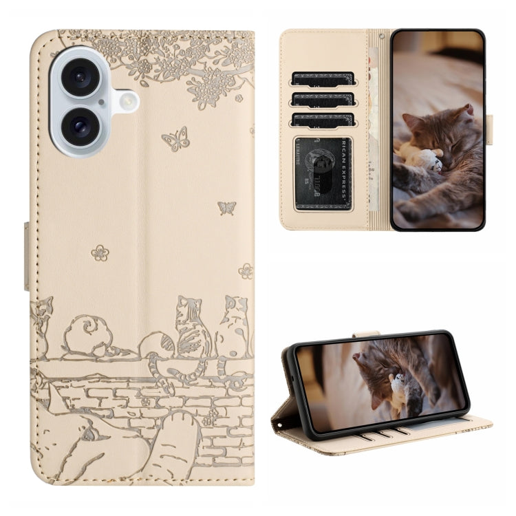 Phone Case – Leather (iPhone 16) For iPhone 16 Beige