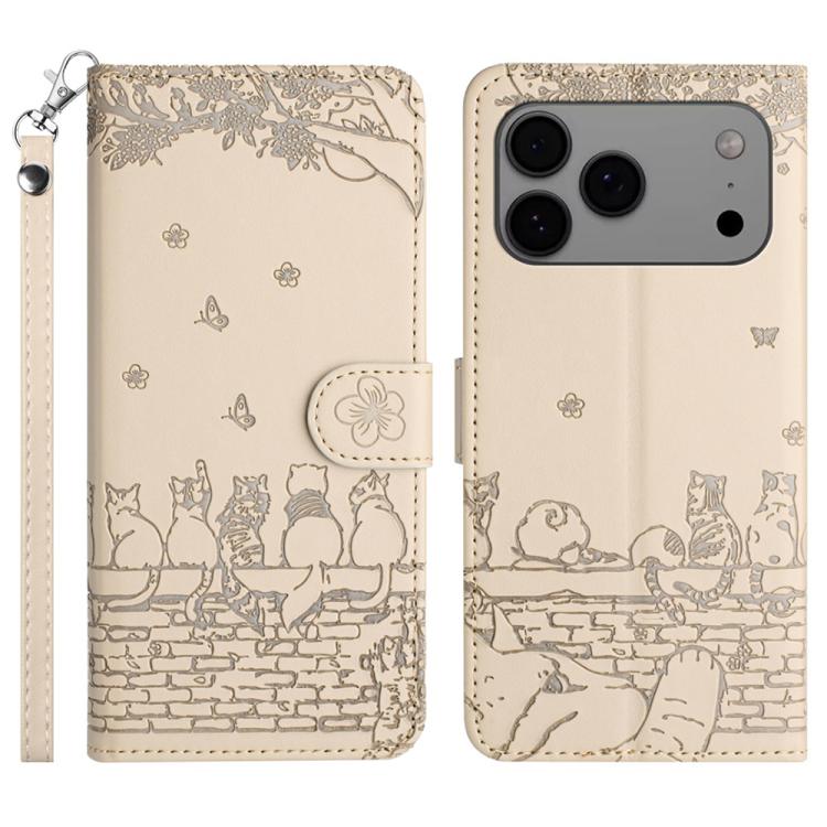 Phone Case – Leather (iPhone 16e) For iPhone 18 Pro Max 17 Pro Max Beige