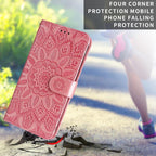 Embossed Sunflower Leather Phone Case, For iPhone Air, For iPhone 16 Pro Max, For iPhone 16 Pro, For iPhone 16 Plus