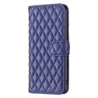 Diamond Lattice Wallet Flip Leather Phone Case, For iPhone 16, For iPhone 15 Pro Max, For iPhone 15 Pro, For iPhone 15 Plus