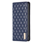 Diamond Lattice Magnetic Leather Flip Phone Case, For iPhone 18 Pro/17 Pro, For iPhone 18 Pro Max/17 Pro Max, For iPhone 17, For iPhone 17 Air