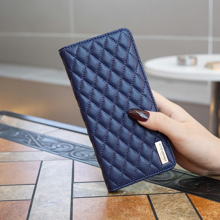 Diamond Lattice Magnetic Leather Flip Phone Case, For iPhone 18 Pro/17 Pro, For iPhone 18 Pro Max/17 Pro Max, For iPhone 17, For iPhone 17 Air