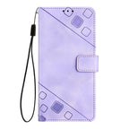 Skin-feel Embossed Leather Phone Case, For iPhone SE 2024, For iPhone 16 Pro Max, For iPhone 16 Pro, For iPhone 16 Plus