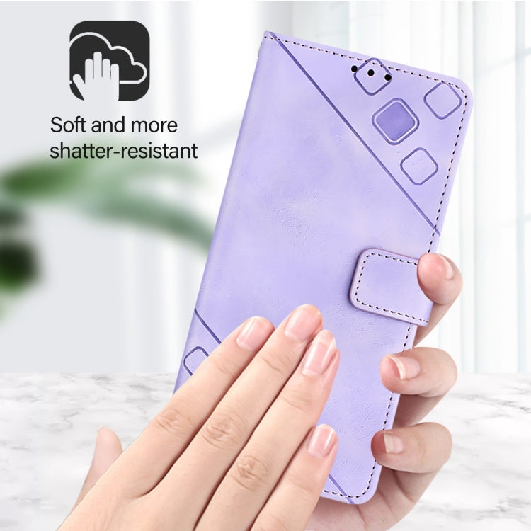 Skin-feel Embossed Leather Phone Case, For iPhone SE 2024, For iPhone 16 Pro Max, For iPhone 16 Pro, For iPhone 16 Plus