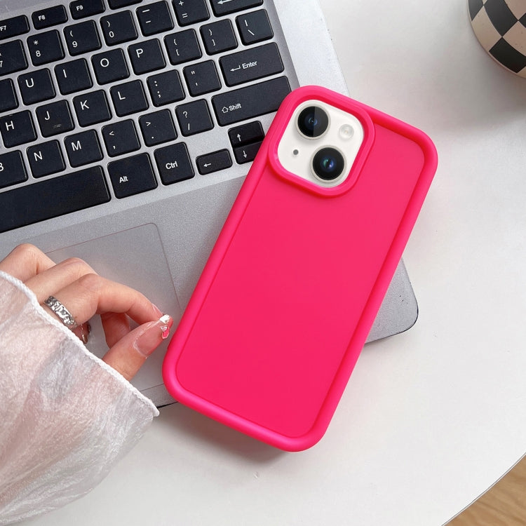 Phone Case – Shockproof (iPhone SE 2022) For iPhone 13 Rose Red