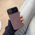 Wood Grain TPU Phone Case with Lens Film, For iPhone 11 Pro For iPhone 11 Pro Grey