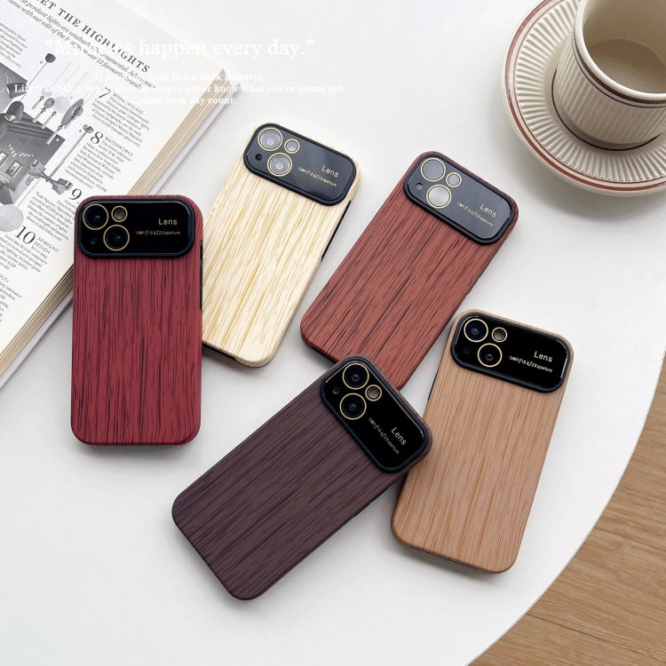 Wood Grain TPU Phone Case with Lens Film, For iPhone 13 Pro Max, For...