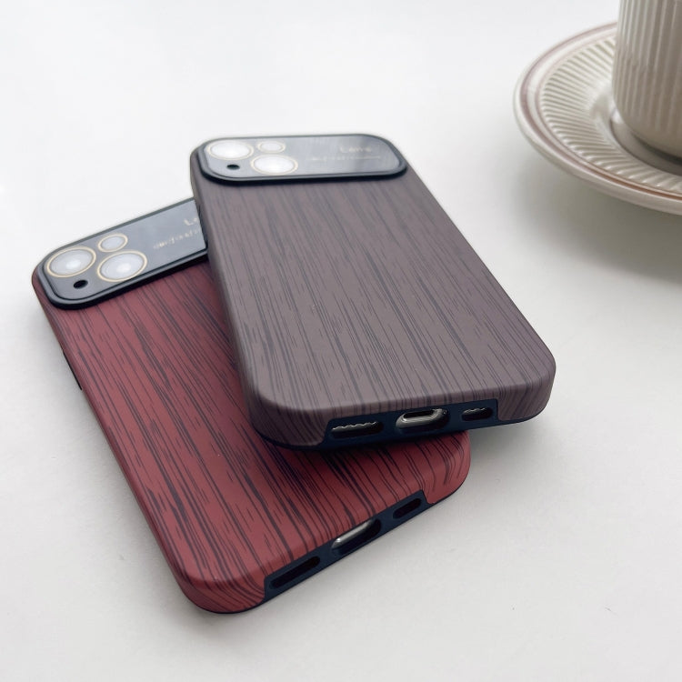 Wood Grain TPU Phone Case with Lens Film, For iPhone 12 Pro Max, For...