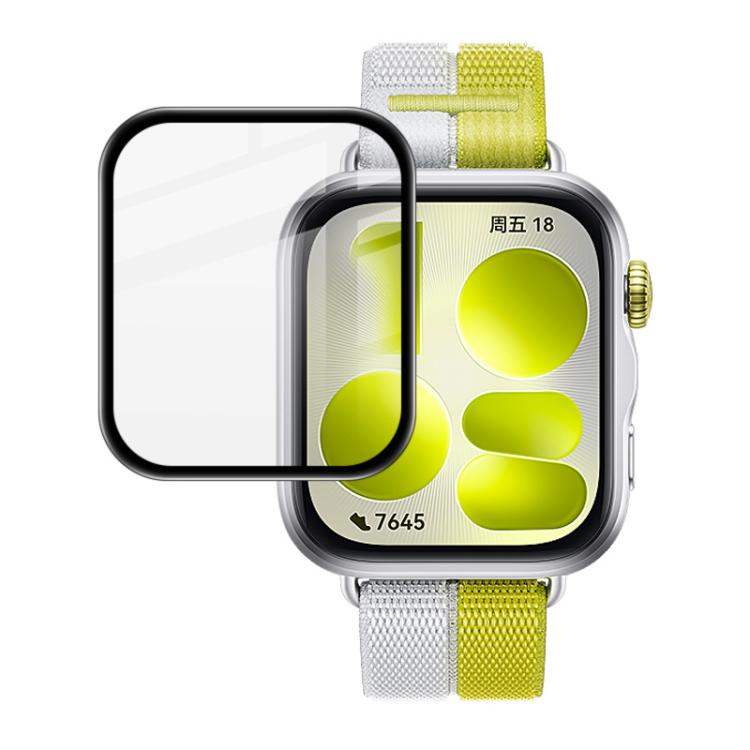 Screen Protector Film – Plexiglass HD Watch Protective Film, For Huawei Watch Buds 2 Black...