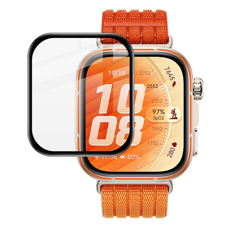 Screen Protector Film – Plexiglass HD Watch Protective Film, For Huawei Watch Buds 2 Black...