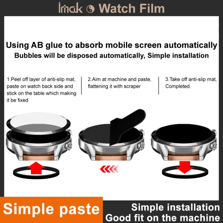 Screen Protector Film – Plexiglass HD Watch Protective Film, For Huawei Watch Buds 2 Black...