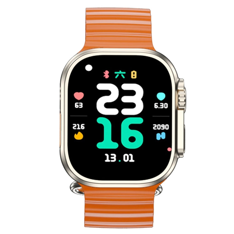 GS29 Smart Watch – 2.08" Screen, IP67 Waterproof, GPS 4G+64G Gold