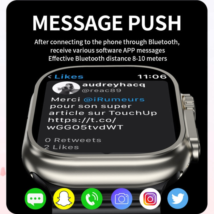 GS29 Smart Watch – 2.08" Screen, IP67 Waterproof, GPS
