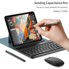GKK Gear Adjustment Bluetooth Keyboard + Pen + Mouse + Case Set – Leather, Bluetooth, For Samsung Galaxy Z Fold5