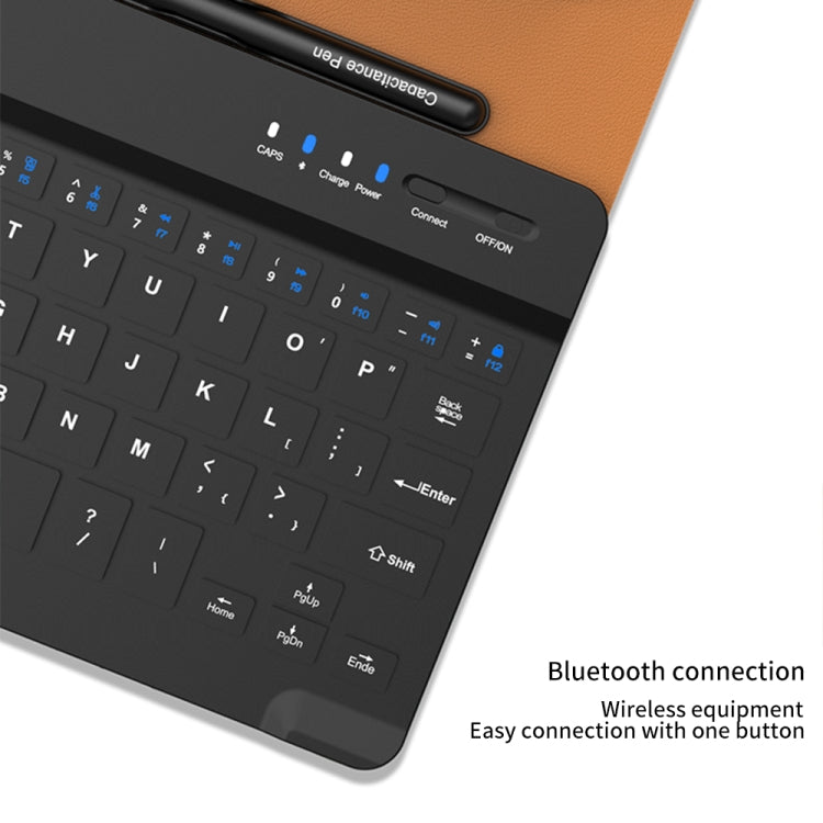 GKK Gear Adjustment Bluetooth Keyboard + Pen + Mouse + Case Set – Leather, Bluetooth, For Samsung Galaxy Z Fold5