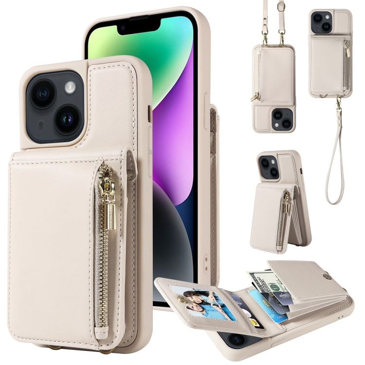 Phone Case – Leather (iPhone 14 Plus) For iPhone 14 Plus Beige