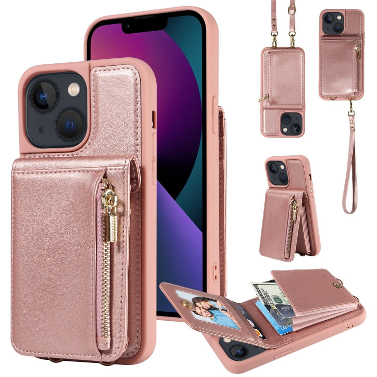 Phone Case – Leather (iPhone SE 2022) #4 For iPhone 13 Rose Gold