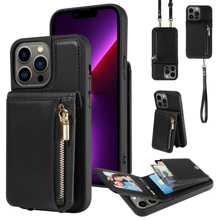 Phone Case – Leather (iPhone SE 2022) #4 For iPhone 13 Pro Black