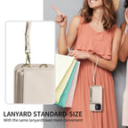 Crossbody Lanyard Zipper Wallet Leather Phone Case, For iPhone 12 / 12 Pro, For iPhone 12 Pro Max, For iPhone 11 Pro Max, For iPhone 11