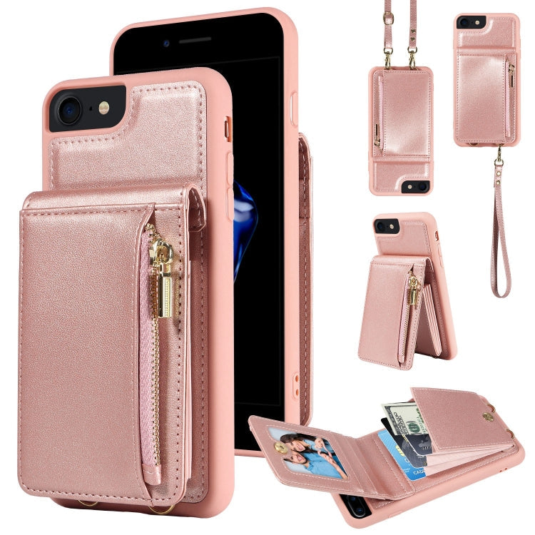 Phone Case – Leather (iPhone SE 2022) #4 For iPhone SE 2022 7 8 Rose Gold
