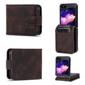 AZNS Dream II Skin Feel PU+TPU Horizontal Flip PU Phone Case, For Samsung Galaxy Z Flip6 / Flip7 FE, For Samsung Galaxy Z Fold6 5G, For Samsung Galaxy Z Fold5, For Samsung Galaxy Z Flip5 For Samsung Galaxy Z Flip6 Flip7 FE Coffee
