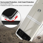 Wing II Wear-resisting Crystal Protective Case – Durable Build, Easy to Use, For Motorola Moto razr 40, For Motorola Moto razr 40 Ultra