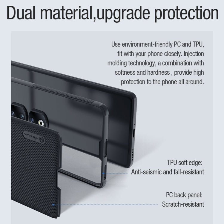 NILLKIN Frosted Shield Pro Magnetic Phone Case – Magnetic, TPU, For Honor 90 Pro