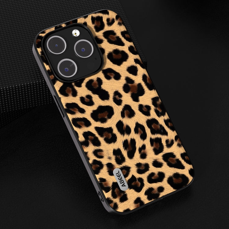 ABEEL Phone Case – Black Edge Leopard Phone Case, For iPhone 15 Pro Max, For iPhone 15...
