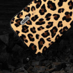 ABEEL Black Edge Leopard Phone Case, For iPhone 14 Pro, For iPhone 14 Pro Max