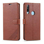 AZNS Sheepskin Texture Horizontal Flip Leather Case with Holder & Card Slots & Wallet, For Huawei Enjoy 10 Plus / P Smart Z, For Huawei Enjoy 9, For Huawei Enjoy 10s / Honor 20 Lite, For Huawei Maimang 8 / Enjoy 9s / P Smart Plus(2019) / Honor 10i / 20... For Huawei Enjoy 10 Plus P Smart Z Brown