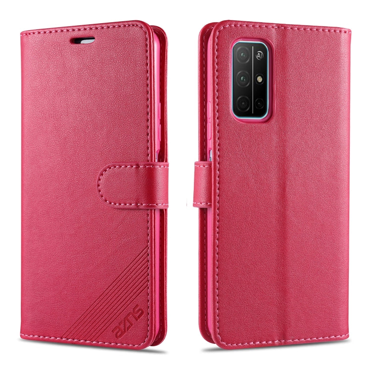 AZNS Sheepskin Texture Horizontal Flip Leather Case with Holder & Card Slots & Wallet, For Huawei Honor 30S, For Huawei Honor V30, For Honor 9A, For Honor 9X, For Honor 10 Lite, For Honor 20, For Honor 20 Pro, For Honor 30 / 30 Pro, For Honor 30S For Huawei Honor 30S Red